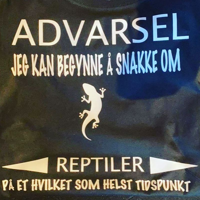 ADVARSEL T-skjorte M