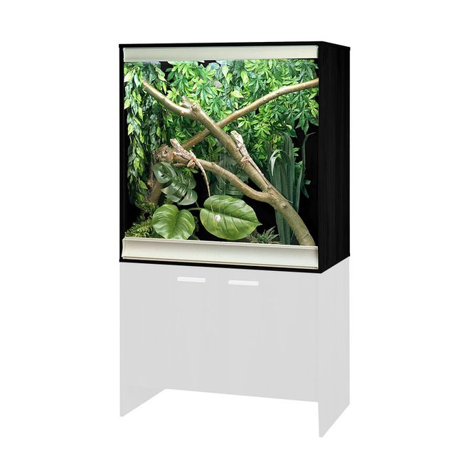 Hovedbilde Vivexotic terrarie 57x49x91cm svart