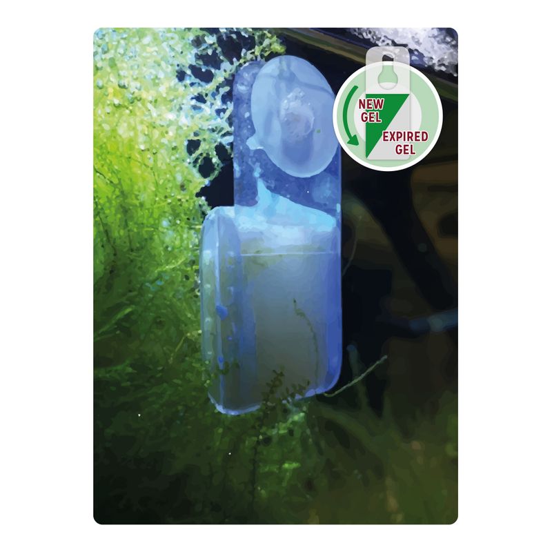 Gel waste away freshwater