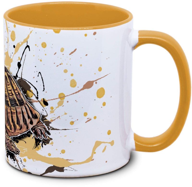 KAFFEKOPP GRESK LANDSKILPADDE / TESTUDO HERMANNI