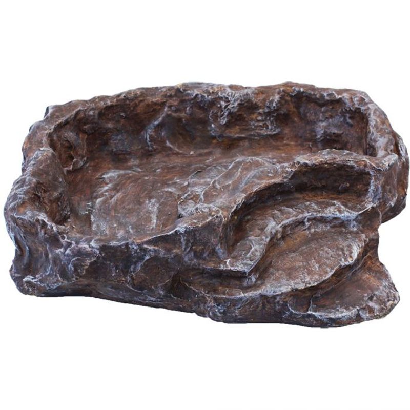 Komodo terraced dish brown L