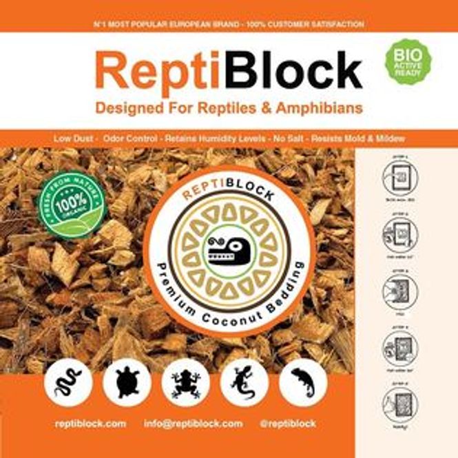 Hovedbilde Reptiblock 4,5 kg ( KOKOS HUSK )