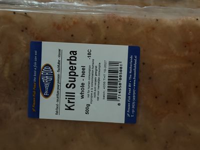 Hovedbilde Krill superba 100g / Frysefor m&aring; hentes