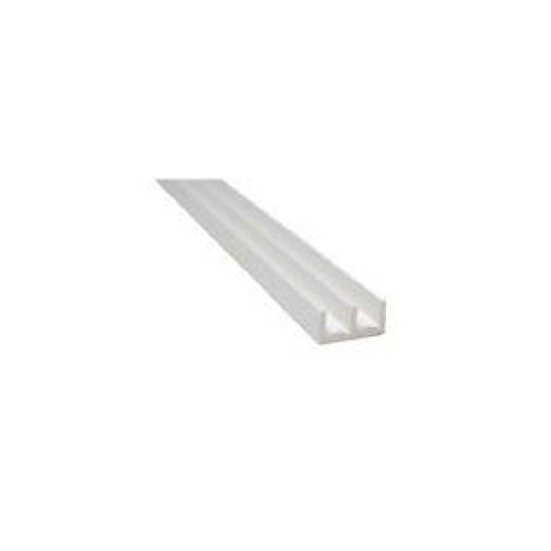 Glasslist hvit 1m