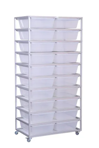 Hovedbilde ALURACK RACK LP35 - 2 WIDE - 10 LEVELS/ ...