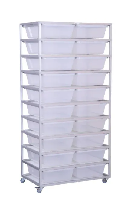 Hovedbilde ALURACK RACK LP35 - 2 WIDE - 10 LEVELS/ ...