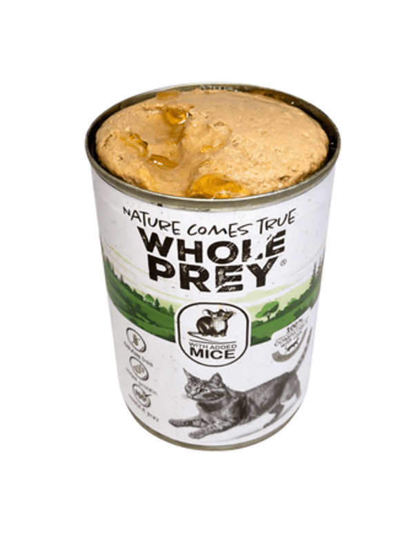 Whole prey kattemat med mus