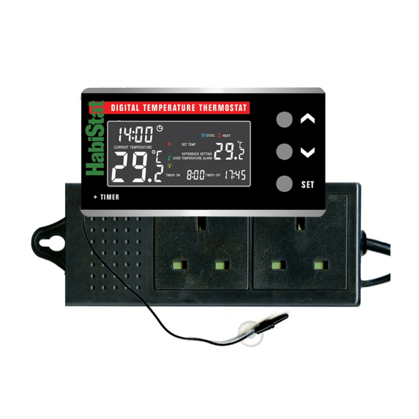 Habistat Digital temperature thermostat + timer