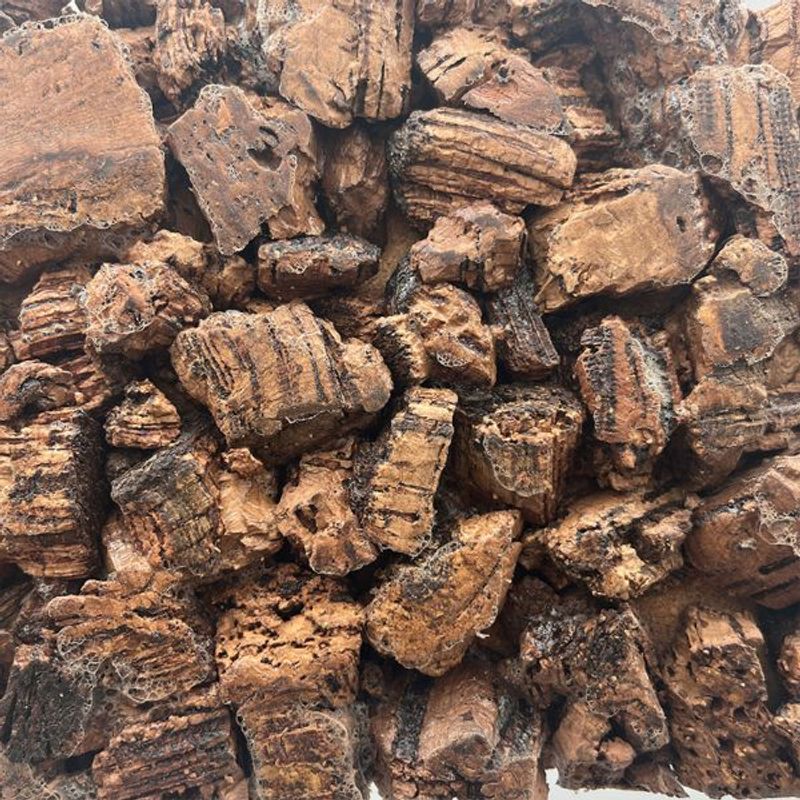 Korkplate 2pk 60x45cm Rough wood