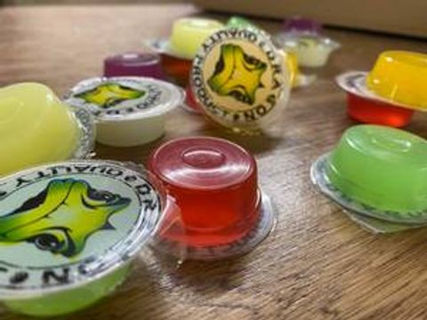 Hovedbilde Dragon jelly 1stk grønn