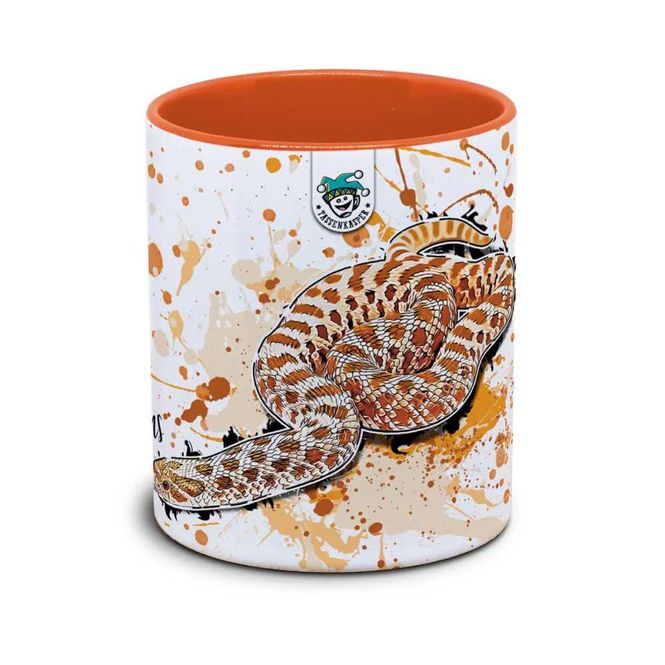 Hovedbilde KAFFEKOPP Trynesnok Albino/Heterodon nasicus
